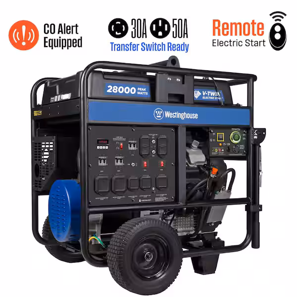 Residential 20 kW generator for backup power